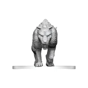 Pathfinder Battles Deep Cuts Miniatur unbemalt Hyaenodon 13 cm