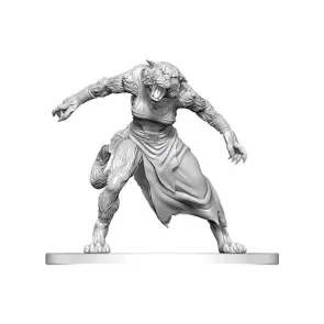 Pathfinder Battles Deep Cuts Miniatur unbemalt Weretiger 13 cm
