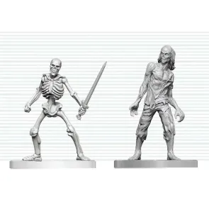 Dungeons & Dragons Nolzur's Marvelous Miniatures Miniatur unbemalt Zombie & Skeleton 14 cm