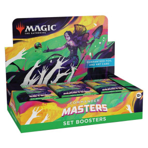 Magic the Gathering Commander Masters Set-Booster Display (24) englisch