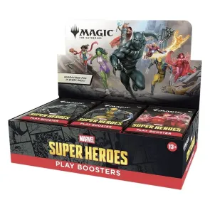 Magic the Gathering Marvel Super Heroes Play-Booster Display (30) englisch