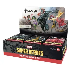 Magic the Gathering Marvel Super Heroes Play-Booster Display (30) deutsch