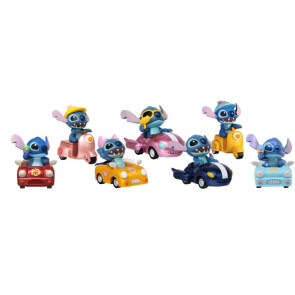 Lilo & Stitch Zoom Hero Rückzug-Fahrzeuge mit Figuren Stitch Display (12)
