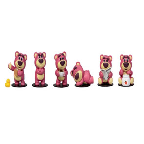 Toy Story Hero Box Teddy Bear Series Minifiguren Lots-o'-Huggin' Bear 8 cm Display (6)