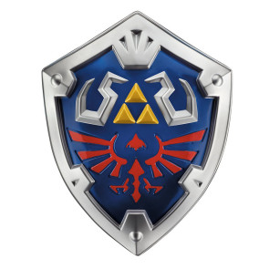 Legend of Zelda Link Hylia Schild Kunststoff Replik 48 cm