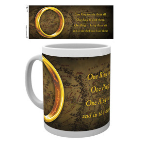 Lord of the Rings Kaffeebecher One Ring Große ovale Tasse 