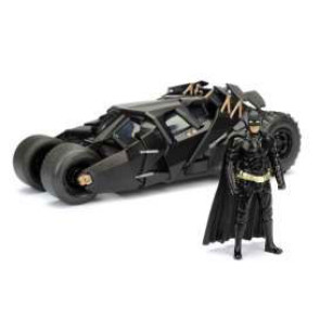 Batman The Dark Knight Diecast Modell 1/24 2008 Batmobile mit Figur