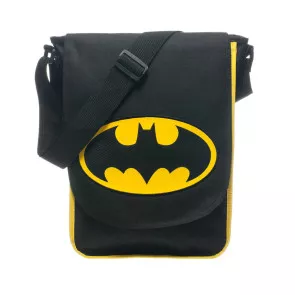 Batman Umhängetasche Logo Schwarz Gelb