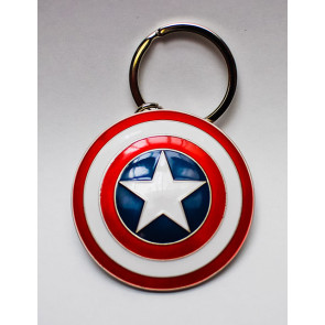 Marvel Comics Metall-Schlüsselanhänger Captain America Shield