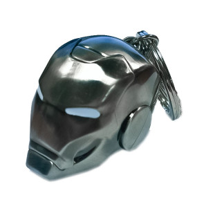 Marvel Comics Metall-Schlüsselanhänger Iron Man Helm Mark II