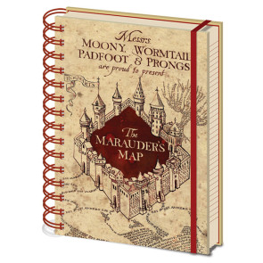 Harry Potter Notizbuch A5 Marauders Map