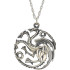 Game of Thrones Halskette & Anhänger Targaryen (Sterling Silber)