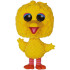 Sesamstrasse Big Bird Flocked POP! Figur 15 cm Exclusive