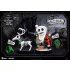 Nightmare Before Christmas Santa Jack & Skeleton Reindeer Mini Egg Attack Figuren  8 cm