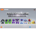 Transformers Blokees Plastic Model Kit Galaxy Version 04 Fractored Space-Time Sortiment (9)