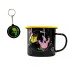 SpongeBob Schwammkopf Tasse und Schlüsselanhänger