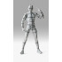 S.H.Figuarts Actionfigur Body-Kun Sports Edition Wire Frame (Gray Color Ver.) 15 cm