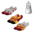 Harry Potter Knöchelsocken 3-er Packs Gryffindor Ver. 02 Sortiment (6)