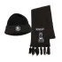 Wednesday "Nevermore" Beanie & Schal Set