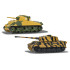 World of Tanks Die Cast Modelle 2er Pack Sherman vs King Tiger
