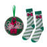 Squid Game Christbaumschmuck mit Anti-Rutsch Socken 35-45