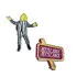 Beetlejuice Ansteck-Pins 2er-Pack Beetlejuice