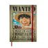 One Piece Notizbuch Wanted Posters