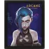 League of Legends Arcane 3D-Effekt Poster Jinx-VI