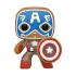 Marvel POP! Vinyl Figur Holiday Captain America 9 cm