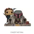 The Mandalorian POP Moment! Vinyl Figuren 2er-Pack Boba Fett & Fennec Shand 9 cm