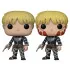 Attack on Titan POP! Animation Vinyl Figuren Armin Arlert 9 cm Sortiment (6)
