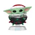 Star Wars: Mandalorian POP! Vinyl Figur Holiday Grogu Pram 9 cm