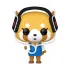 Sanrio POP! Animation Vinyl Figur Aggretsuko w/headphones 9 cm