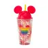 Disney Mickey Mouse Rainbow Trinkbecher mit Trinkhalm