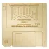 Doom Replik Floppy Disk Gold Plated Limited Edition           