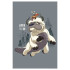Avatar Der Herr der Elemente Kunstdruck Appa & Aang Limited Edition 42 x 30 cm