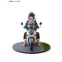 Laid Back Camp F:NEX PVC Statue 1/7 Rin Shima 20 cm