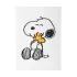 Peanuts Premium Plüsch Notizbuch A5 Snoopy