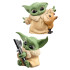 Star Wars Bounty Collection Figuren 2er-Pack Grogu Loth-Cat Cuddles & Darksaber Discovery 6 cm