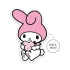 Sanrio Dekokissen My Melody Heart 36 cm