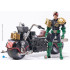 2000 AD Exquisite Mini Actionfigur 1/18 Judge Dredd & Lawmaster MK 2 Set 10 cm