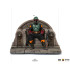 Star Wars The Mandalorian Deluxe Art Scale Statue 1/10 Boba Fett on Throne 18 cm
