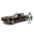 Batman 1966 Classic TV Batmobil mit Figuren Build N' Collect Diecast Kit