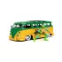 Teenage Mutant Ninja Turtles Hollywood Rides Diecast Modell 1/24 1962 VW Bus mit Leonardo Figur