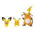 Pokémon Select Actionfiguren 3er-Pack Evolution Pichu, Pikachu, Raichu