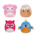 Squishville Mini Squishmallows Plüschfiguren 4er-Pack C 5 cm