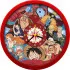 One Piece Wanduhr  