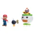 World of Nintendo Minifiguren 2er-Pack Mario and Bowser Jr. Clown Car 6 cm