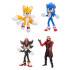 Sonic - The Hedgehog 3 Minifiguren Wave 1 13 cm Sortiment (6)