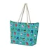Sanrio Soleil Strand-Tasche Hello Kitty Palms Turquoise  